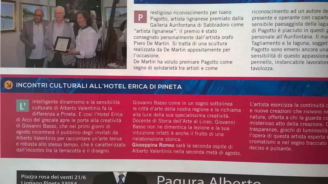 Suite Erica Lignano Hotel Lignano Sabbiadoro Esterno foto